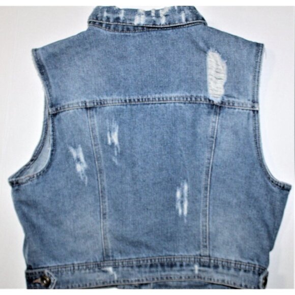 HIGHWAY denim vest Medium - Picture 5 of 9